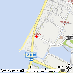 筑摩-5周辺の地図