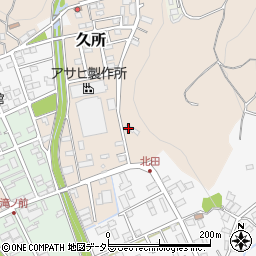 神奈川県足柄上郡中井町久所348周辺の地図