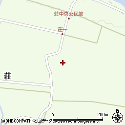 鳥取県西伯郡伯耆町荘957周辺の地図