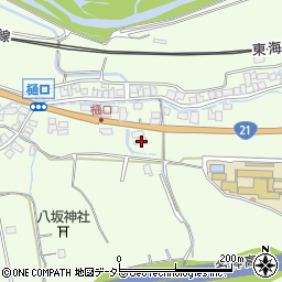 滋賀県米原市樋口498周辺の地図