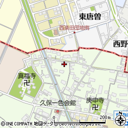 愛知県小牧市久保一色3090周辺の地図