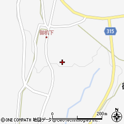 鳥取県日野郡江府町御机303周辺の地図