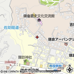 鎌倉ふくみ周辺の地図