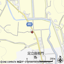 京都府福知山市報恩寺廣野周辺の地図