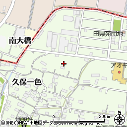 愛知県小牧市久保一色1633周辺の地図