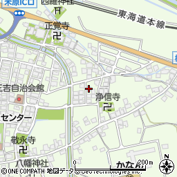 滋賀県米原市樋口378周辺の地図
