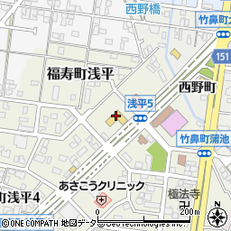 トヨタカローラネッツ岐阜ネッツ羽島店周辺の地図