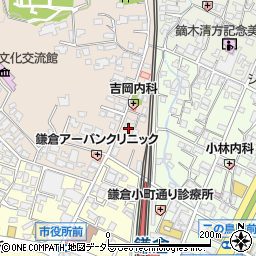 神奈川県鎌倉市扇ガ谷1丁目8-14周辺の地図