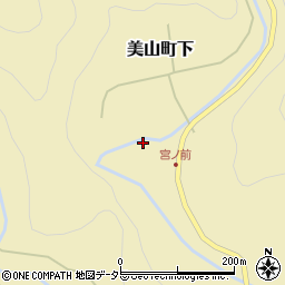 京都府南丹市美山町下宮代21周辺の地図