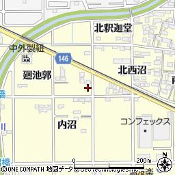 愛知県一宮市開明廻池郭31周辺の地図