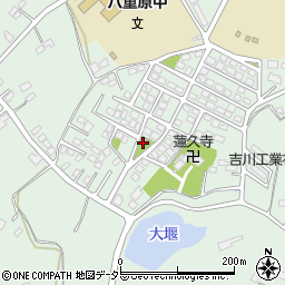 台谷中央公園周辺の地図