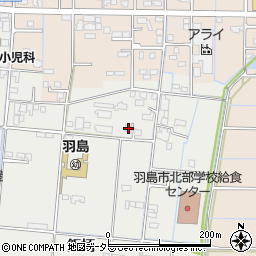 岐阜県羽島市竹鼻町飯柄1056-1周辺の地図