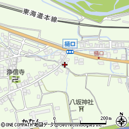 滋賀県米原市樋口457周辺の地図