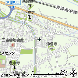 滋賀県米原市樋口376周辺の地図
