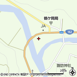 京都府南丹市美山町鶴ケ岡釈迦堂前周辺の地図