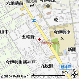 愛知県一宮市今伊勢町新神戸五輪野29-4周辺の地図