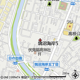 フロール湘南周辺の地図