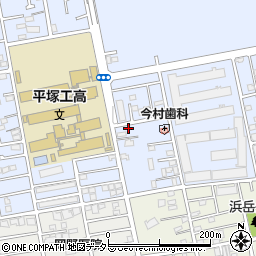 神奈川県平塚市黒部丘7-39周辺の地図
