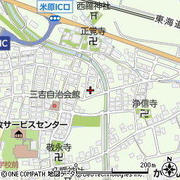 滋賀県米原市樋口326周辺の地図