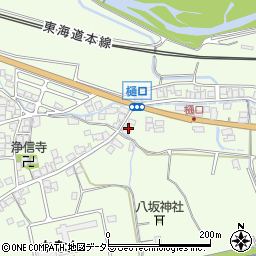 滋賀県米原市樋口459周辺の地図