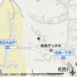 神奈川県鎌倉市佐助1丁目20-9周辺の地図