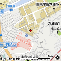 神奈川県横浜市金沢区六浦東周辺の地図