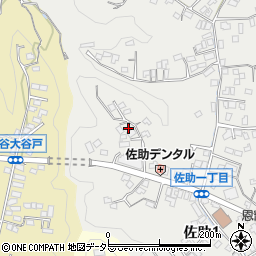 神奈川県鎌倉市佐助1丁目20-7周辺の地図