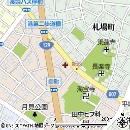 平塚幸町郵便局周辺の地図