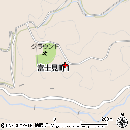 岐阜県多治見市富士見町1丁目周辺の地図