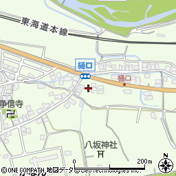 滋賀県米原市樋口465周辺の地図