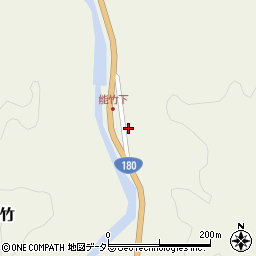 鳥取県西伯郡南部町能竹175周辺の地図