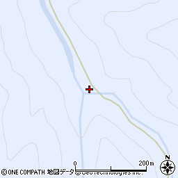 兵庫県養父市大屋町筏1270周辺の地図