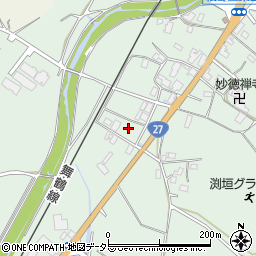 京都府綾部市渕垣町ミマヤ周辺の地図