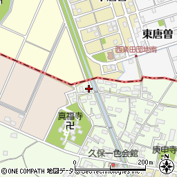 愛知県小牧市久保一色3109周辺の地図