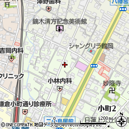 奈可川周辺の地図