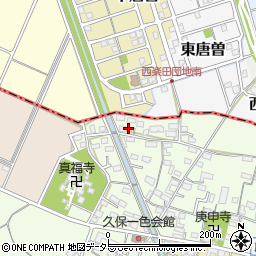 愛知県小牧市久保一色3104周辺の地図