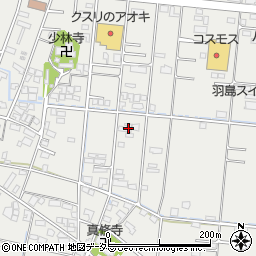 岐阜県羽島市竹鼻町狐穴802-1周辺の地図
