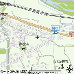 滋賀県米原市三吉14周辺の地図