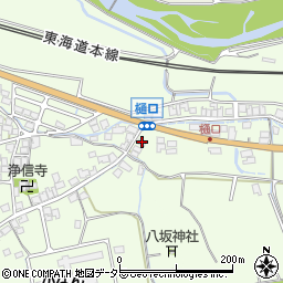 滋賀県米原市樋口460周辺の地図