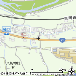 滋賀県米原市樋口491周辺の地図