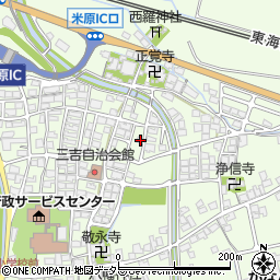 滋賀県米原市樋口325周辺の地図