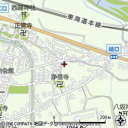 滋賀県米原市三吉24周辺の地図