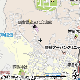 神奈川県鎌倉市扇ガ谷1丁目6周辺の地図