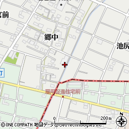 愛知県江南市安良町郷中285周辺の地図