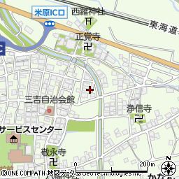 滋賀県米原市樋口323周辺の地図