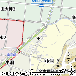 愛知県犬山市小洞173周辺の地図