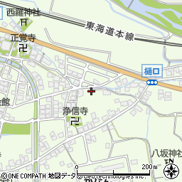 滋賀県米原市三吉22周辺の地図