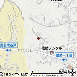 神奈川県鎌倉市佐助1丁目20-11周辺の地図