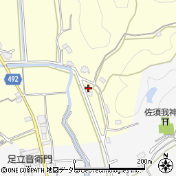 京都府福知山市報恩寺稲荷周辺の地図
