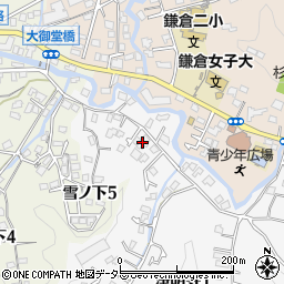 鎌倉エイト周辺の地図